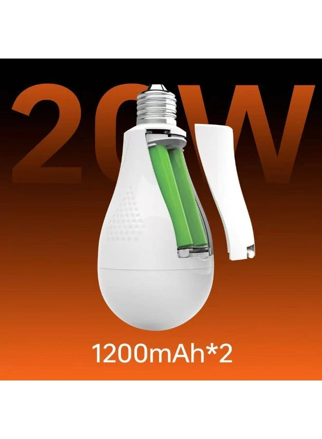 💡 Biva 20W Rechargeable LED Light – Portable Hanging Lamp