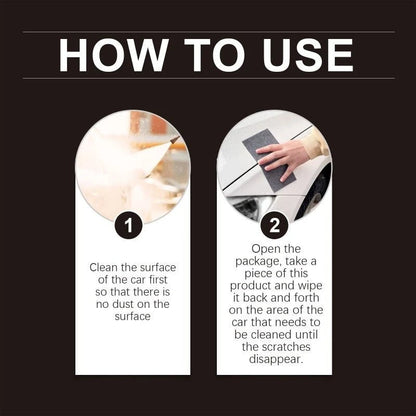 🚗 RayHong Car Scratch Remover Cloth – 6-Piece Microfiber Scratch Repair & Paint Polishing Kit