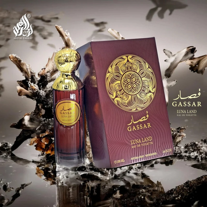 🌙 Gassar Luna Land Eau de Toilette – Ard Al Zahrat Unisex Perfume, 100ml