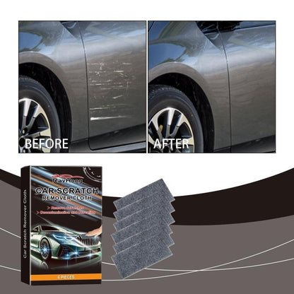 🚗 RayHong Car Scratch Remover Cloth – 6-Piece Microfiber Scratch Repair & Paint Polishing Kit