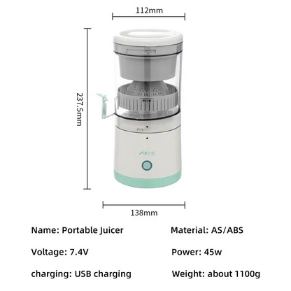 🍊 DENX Portable Electric Fruit Juicer – USB Rechargeable