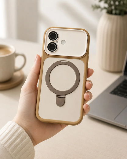 📱 Magnetic Stand Protective Phone Case — Shopify Listing