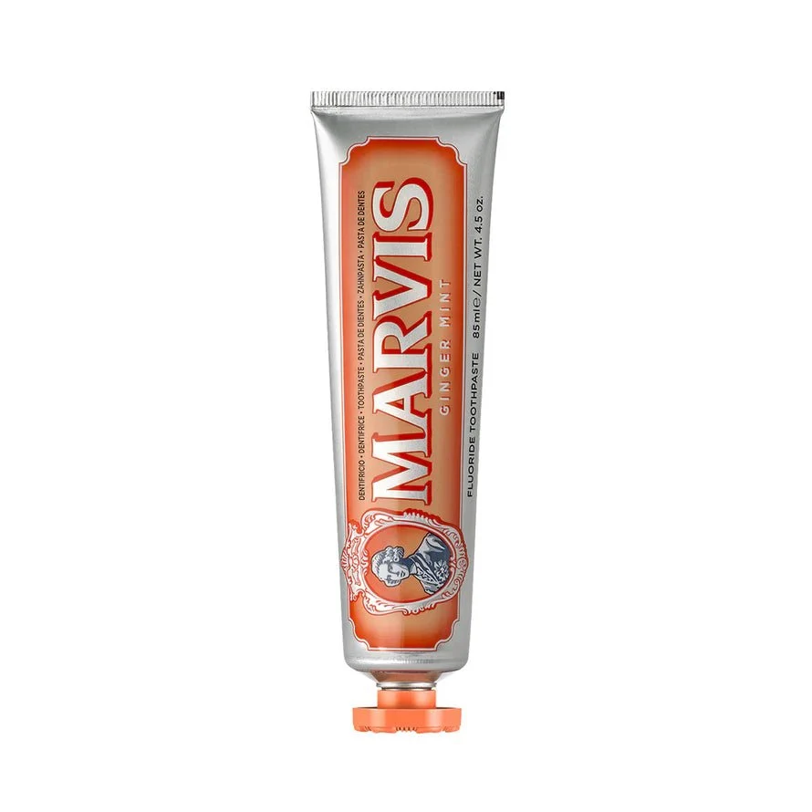 🪥 Marvis Ginger Mint Toothpaste – Premium Italian Toothpaste, 85ml