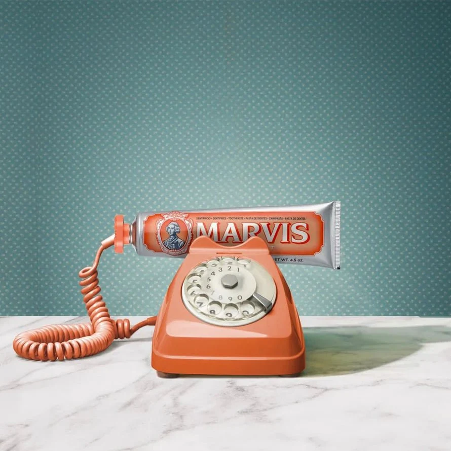 🪥 Marvis Ginger Mint Toothpaste – Premium Italian Toothpaste, 85ml