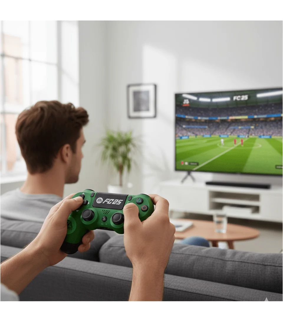 🎮 Limited Edition Wireless Gaming Controller – Game-Themed Design with Vibration Support
