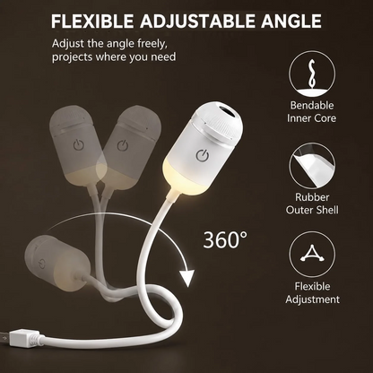 Mini USB Starry Sky Projector Lamp – Ambient Night Light