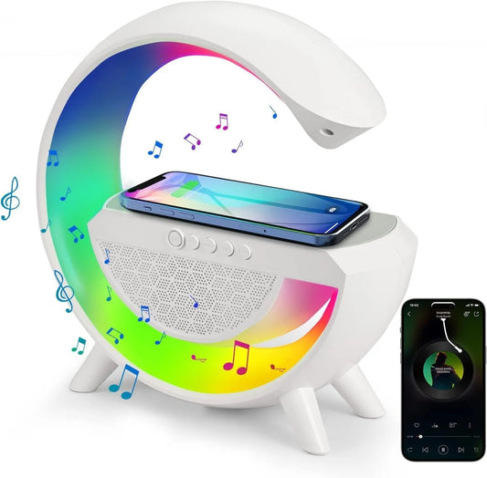 🔊🎵 G-Shaped 3-in-1 Bluetooth Speaker with FM Radio 📻✨