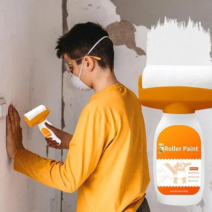 🎨🛠️ 2-in-1 Wall Repair Roller Brush – Quick Fix Paint Tool