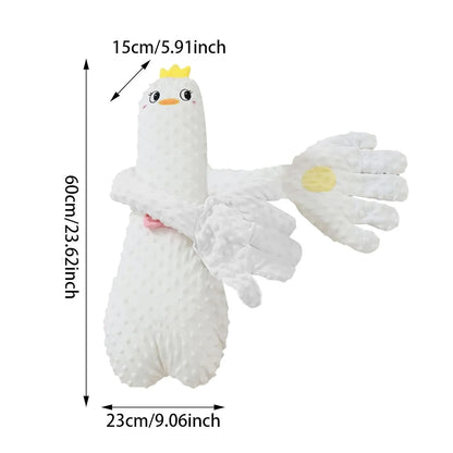 💤🦢 Baby Patting Pillow (Big-Goose) – Gentle Sleep Companion 🦢💤