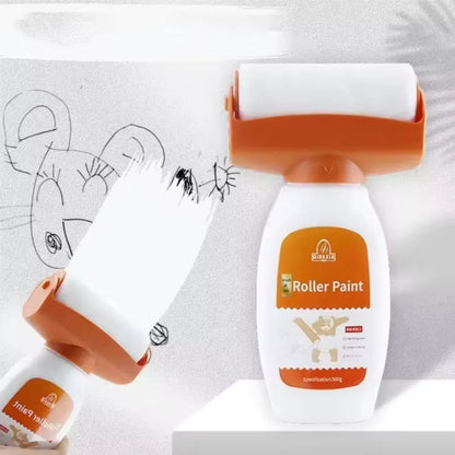🎨🛠️ 2-in-1 Wall Repair Roller Brush – Quick Fix Paint Tool