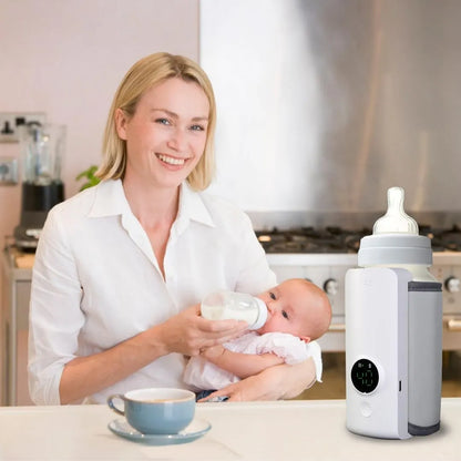 🍼🔥 Portable Baby Bottle Warmer – Travel-Friendly Milk Heater 🌟
