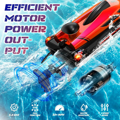 🚤⚡ Remote Control Boat – 22+ MPH Fast Racing Fun ⚡🚤