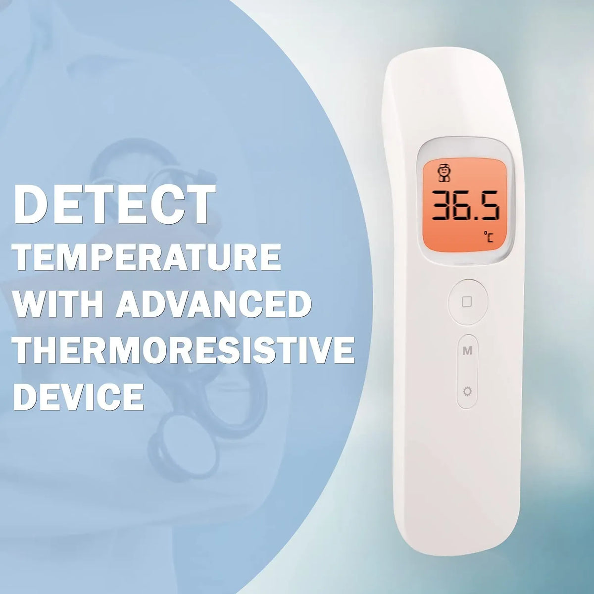 🌡️✨ Digital Forehead Thermometer – No-Contact Instant Reading
