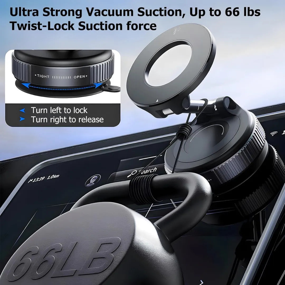🧲 360° Magnetic Phone Holder 🚗📱