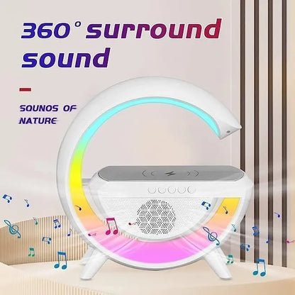🔊🎵 G-Shaped 3-in-1 Bluetooth Speaker with FM Radio 📻✨